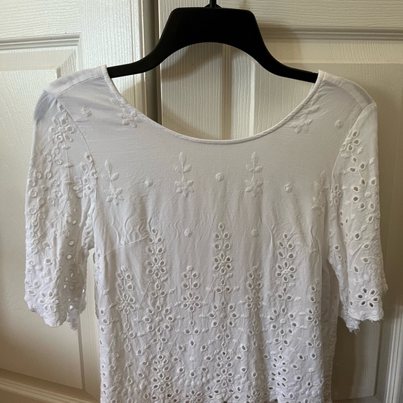 Eyelet Top - Picture 1 of 3